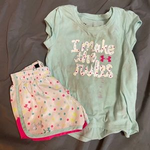 Girls 3t under armour outfit